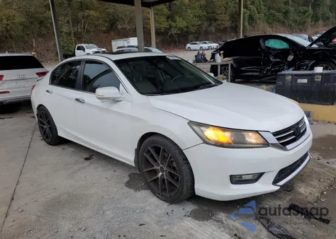 2013 Honda Accord Exl из США, поврежденный, VIN 1HGCR2F80DA089257